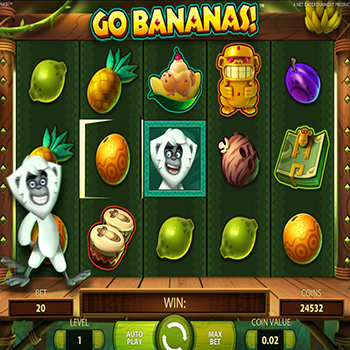 Go Bananas Slot Spiel von Netent