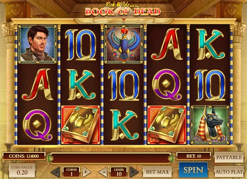 Book Of Dead Slot Spiele