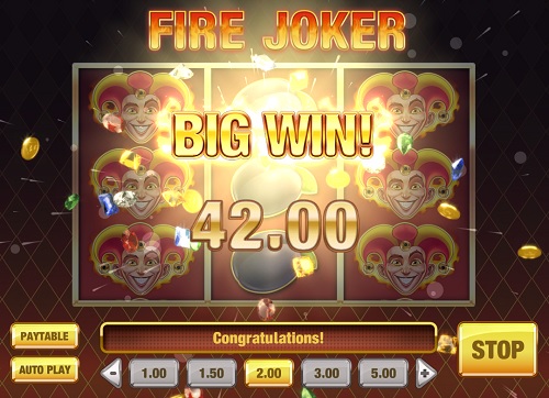 Fire Joker Big Win